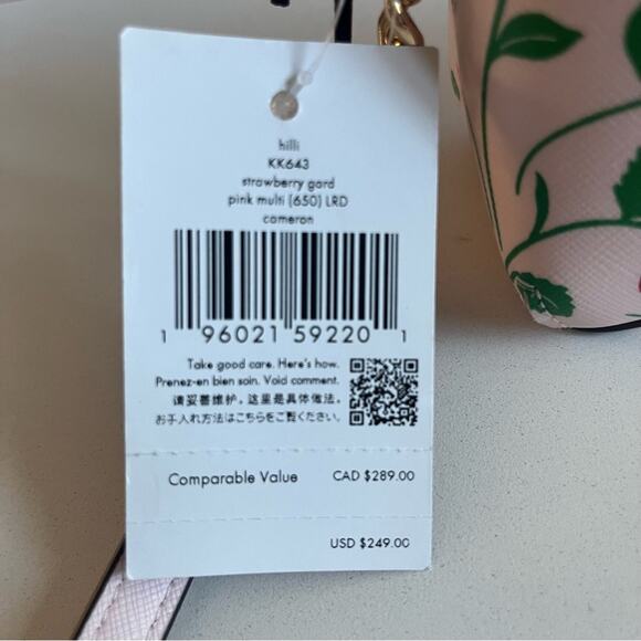 KATE SPADE NWT Floral Crossbody Bag - Colorful RETAILS $249! - Picture 3 of 11